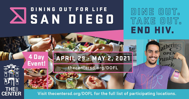 DINING OUT FOR LIFE® SAN DIEGO!​